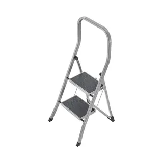 Hailo, Hoofd, Keukenkrukje 2 Treden, Antraciet (Trapladder, 114 cm)