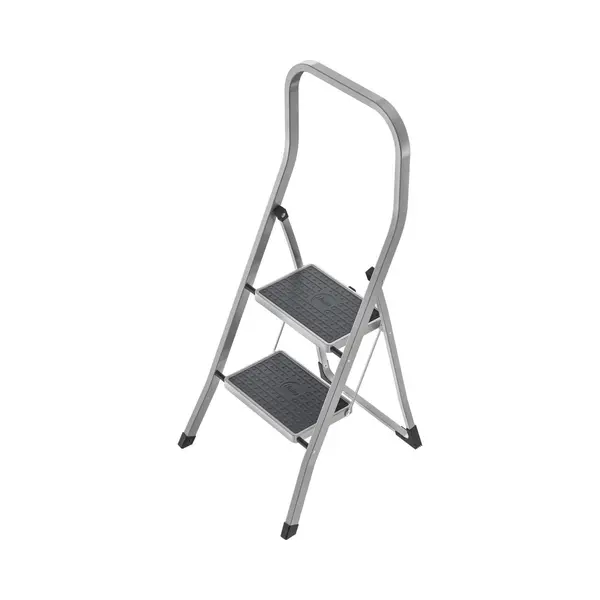 Hailo, Hoofd, Keukenkrukje 2 Treden, Antraciet (Trapladder, 114 cm) thumbnail