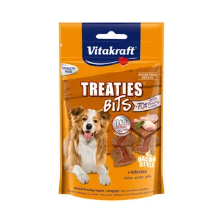Vitakraft Treaties Bits 120 g Senior Kip, Varkensvlees, Gevogelte, Groente