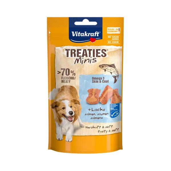 Vitakraft 34048 lekkernij voor honden & katten Hond Snacks Zalm 48 g thumbnail