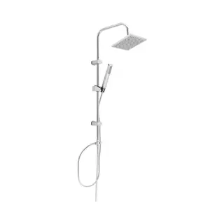 SchÜTte Tokyo Douchesysteem - Regendouche - 99 Cm Stang - Chroom