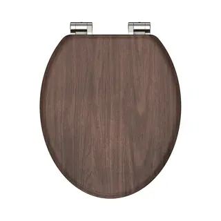 Tchibo - Mdf Wc-Sitz Dark Wood - Dunkelbraun
