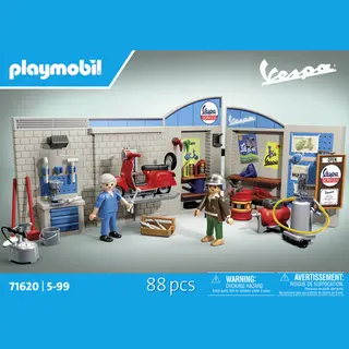 Playmobil Vespa 60s Garage