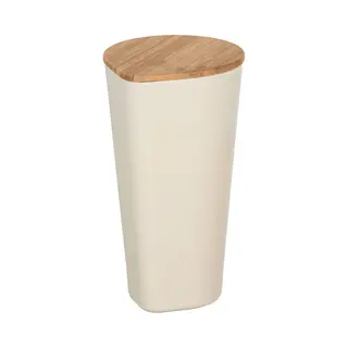 Wenko Opbergpot Derry 1 Liter Bamboe Beige/naturel