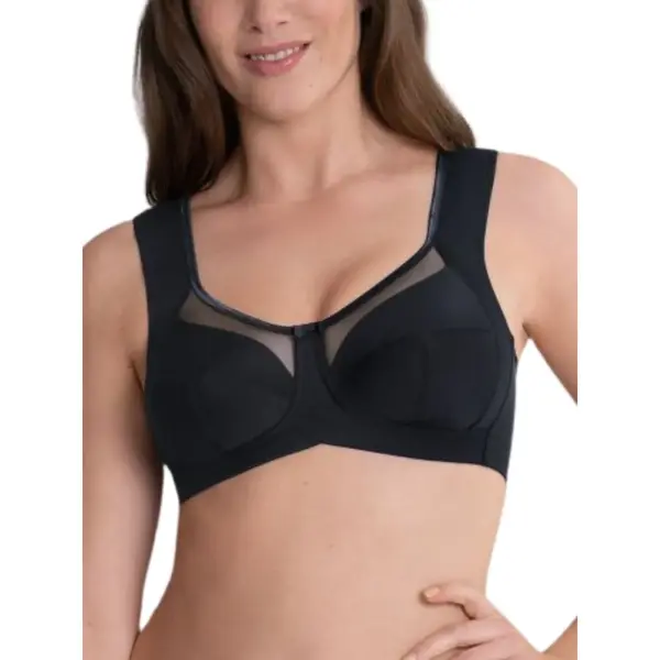 Anita Women's Clara Support Soft Cup Bra In Black | Size, 34C thumbnail