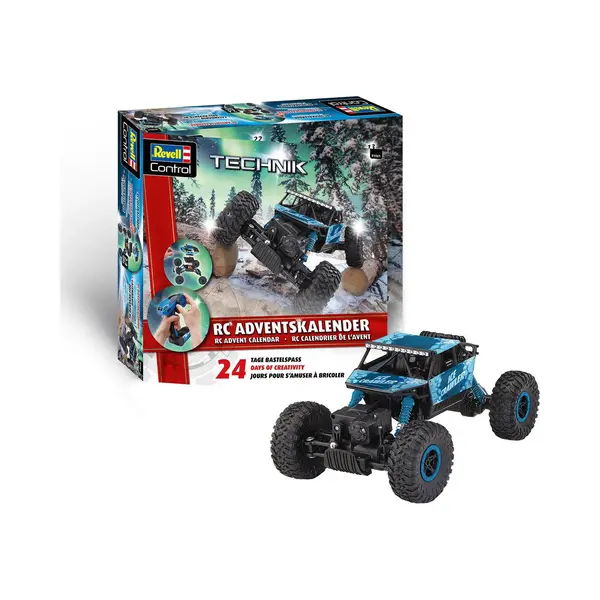 Revell Adventskalender - 01061 Rc Technik Crawler 2025 - Rc Plastic Voertuig- 2, 4 GHz - 1, 18 thumbnail