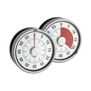 Tfa-Dostmann 38.1028.10 wekker Zwart, Grijs