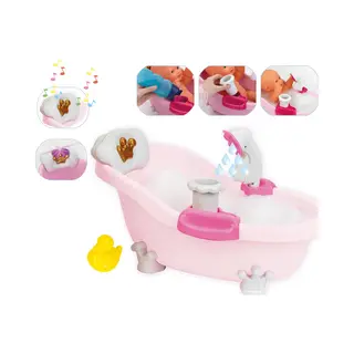 Klein Toys Baby Coralie Speelgoed Pop Bad - Incl. Accessoires - Incl. Licht - Incl. Geluid - Roze