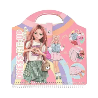 Depesche - TOPModel Dress Me Up Collage Book - Kleurboek