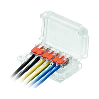 Grothe, Kabelverbindingen, Micro-verbindingshuls Voor Max.6 Aders W.4qmm Happy Joint 6