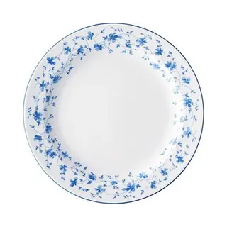 Arzberg 41382-607671-10025 Form 1382 Blaublüten Speiseteller 25 Cm/Fa, Porzellan, Weiß/blau, 26 X 26 X 7.9 Cm,