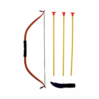 Krüger Kruger Fantasy Indianen Boog Met 3 Pijlen - Speelgoed Wapens - 40 Cm - Ridders/soldaten/western