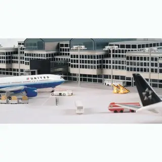 Arborescence Luchthavenmodel He 1/500 - Luchthaven Basis Set 1