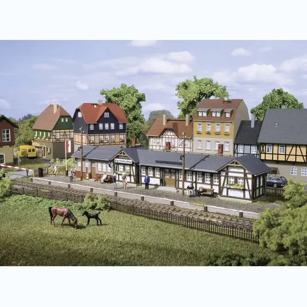Auhagen 11418 schaalmodel onderdeel en -accessoire Treinstation thumbnail