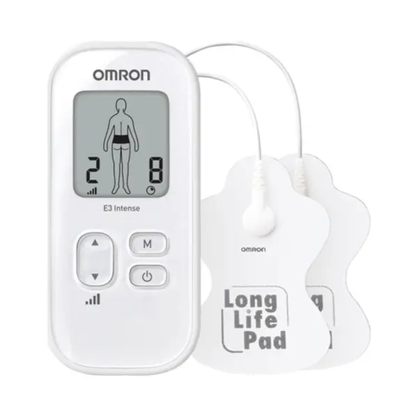Omron E3 Intense Transcutane elektrische zenuwstimulatie (Tens) Wit thumbnail