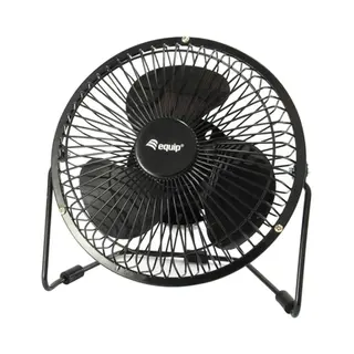Equip 245420 ventilator Zwart