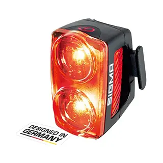 Sigma Buster Rl150 Fietsachterlicht, Oplaadbaar, Fietslamp Met Remlichtfunctie En Batterij-indicator, Waterdicht, Krachtige Led-achterlicht Met