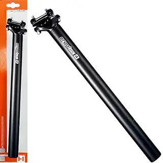 Ergotec Atar Zadelpen - 27.2 X 350 Mm - 10 Mm Offset - Zwart Mat