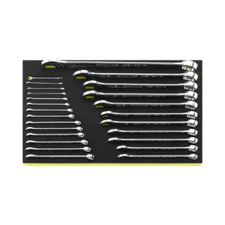 Stahlwille 96832096 Tcs 13/25, 5, 5-34MM Ring-steeksleutelset Sleutelbreedte (metrisch) 8 - 19 Mm