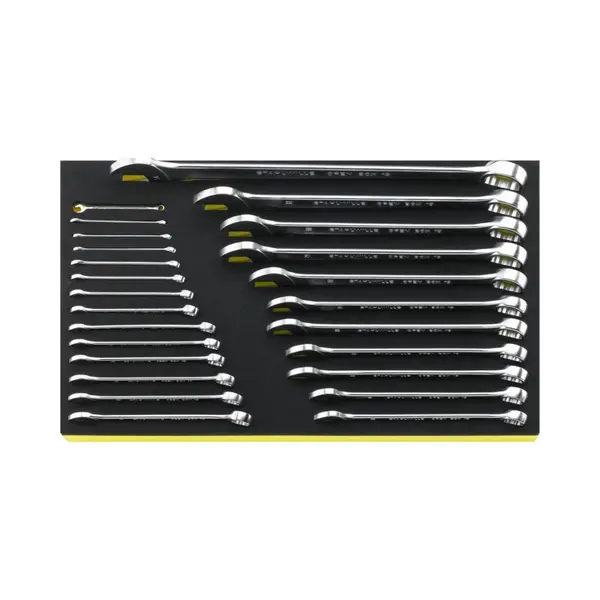Stahlwille 96832096 Tcs 13/25, 5, 5-34MM Ring-steeksleutelset Sleutelbreedte (metrisch) 8 - 19 Mm thumbnail