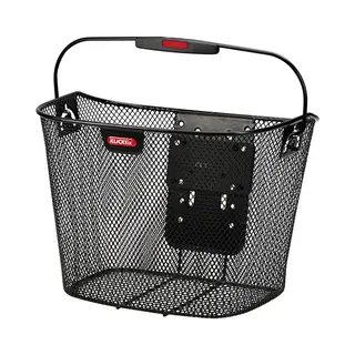 KLICKfix Uni Voorkant Fietsmand 16 l Zwart