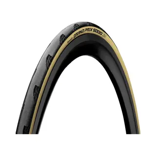Continental - Grand Prix 5000 700X25C Zwart Cream Skinwall