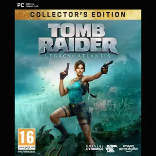 Amazon Games Studios Tomb Raider, Legacy Of Atlantis Collector's Edition [Code In A Box] (Pc)