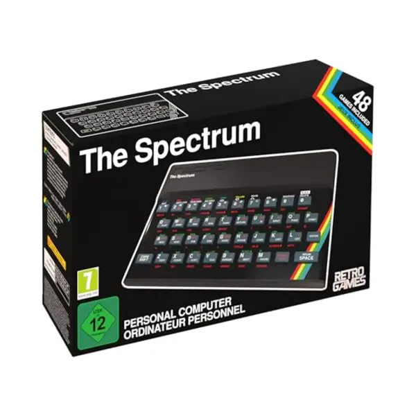 Plaion The Specrum - Retro 48 Ingebouwde Games - Zwart thumbnail