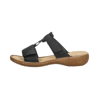 Rieker Women's Frühjahr/Sommer 628m6 Mules, Black00, 4 Uk