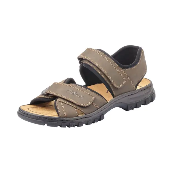 Rieker Men's 25051 Sandals, Brown, 10.5 Uk thumbnail