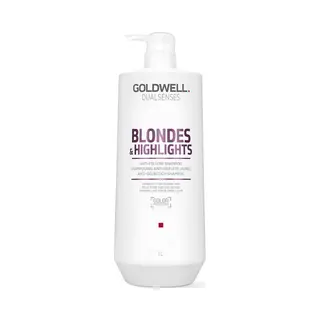 Goldwell, Shampoo + Conditioner, Dualsenses Blondes & Highlights (Vloeibare Shampoo, 1000 ml)
