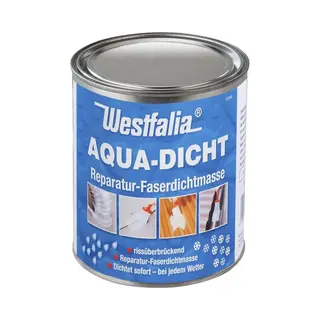 Westfalia Aqua Dicht - Transparante Afdichtingsmassa, Vezelversterkt, 1 L Blik