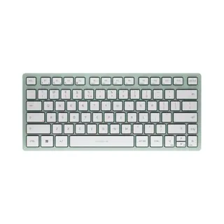 Cherry Kw 7100 Mini Bt keyboard Universal Bluetooth Qwerty Us International Mint colour