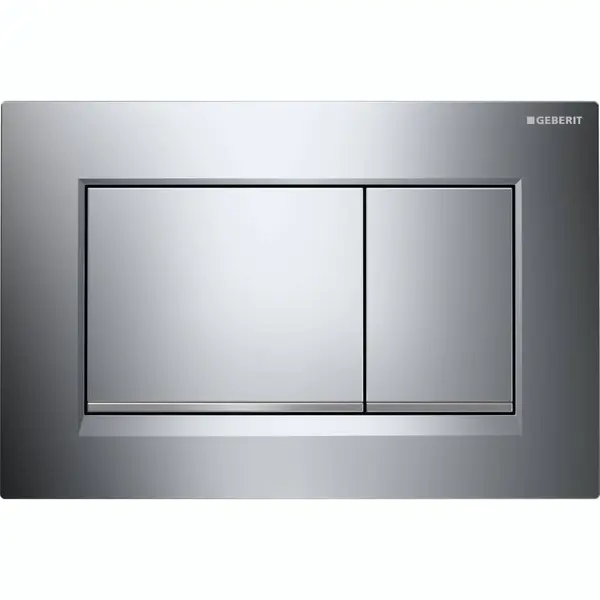 Geberit 115.883.Kh.1 vervangingsonderdeel voor toiletspoeling Doortrekplaat Chroom thumbnail