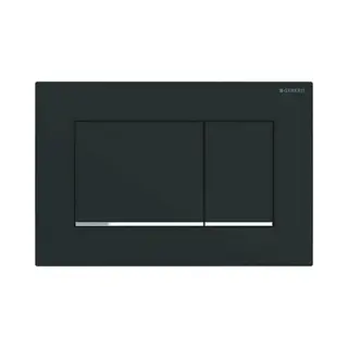 Geberit 115.883.14.1 vervangingsonderdeel voor toiletspoeling Doortrekplaat Zwart, Rood, Chroom