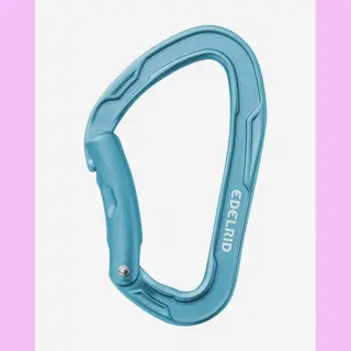 Edelrid Mission Bent Carabiner Blue