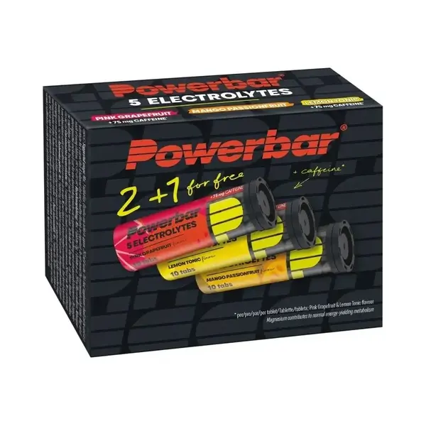 PowerBar 5 Electrolyte Tabletten Koffein Sammelbox 3x10 Stk thumbnail