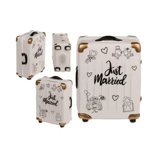 Out Of The Blue, Spaarpot, Spaarpot Trolley Koffer Just Married