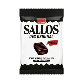 Villosa Sallos Original - Extra Sterke Zoethout Snoepjes - 15x 150gr