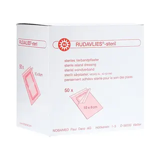 Nobamed Paul Danz Ag Steriele Wondpleisters, 10 X 8 Cm, 50 Stuks