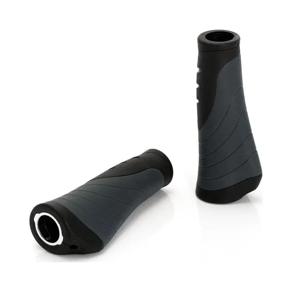 Xlc Gr-S04 Handvatten Fiets - Ergo - 135/92mm - Zwart/Grijs thumbnail