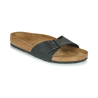 Birkenstockvoor Mannen. 40791 Sandalen Madrid Zwart (44), Plat, Geen, Casual