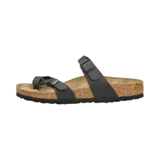 Birkenstock Classic Damen Mayari Birko-Flor Sandalen, Schwarz