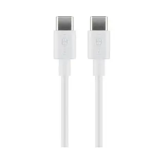 Goobay 66317 Usb Kabel Usb 2.0 1 m Usb C Weiß