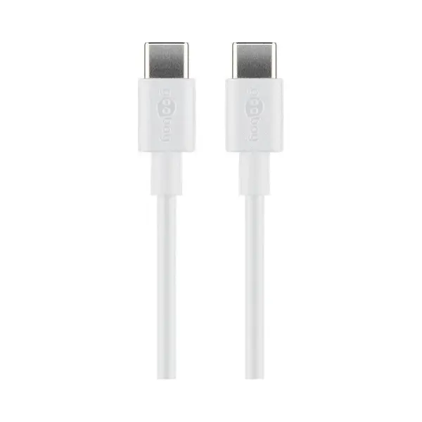 Goobay 66317 Usb Kabel Usb 2.0 1 m Usb C Weiß thumbnail