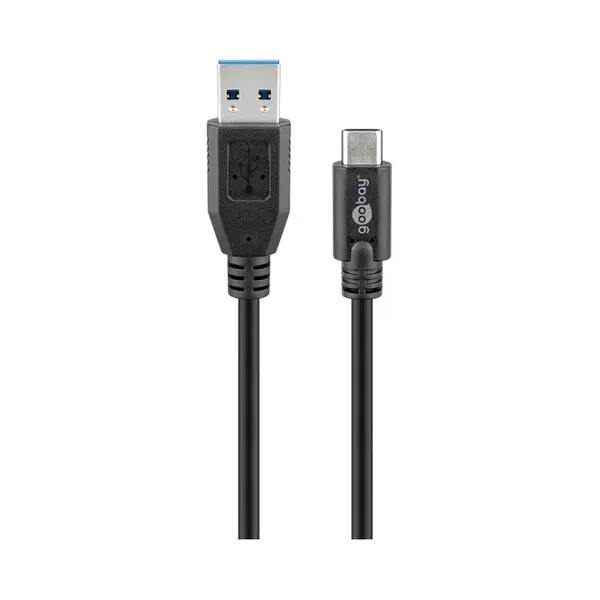 Goobay Sync & Charge Super Speed Usb-C to Usb A 3.0 Charging Cable, 0.5 m thumbnail
