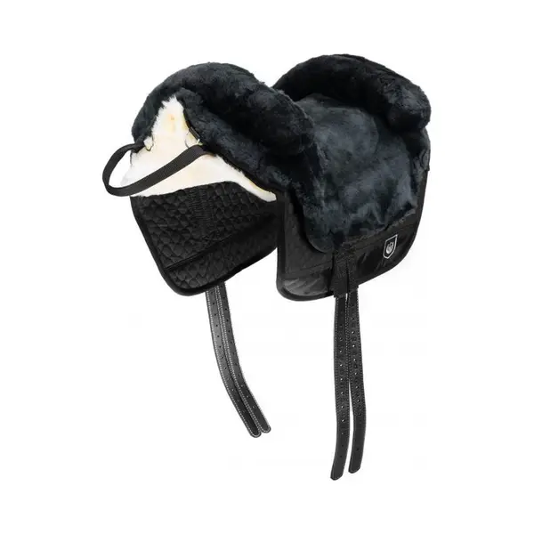 Werner Christ Fellsattel Iberica Plus Baumloser Lammfellsattel Im Spanischen Stil, Bare-Back-pad, Pferde-Sattel Aus Echtem Lammfell In Gr. Pony, In thumbnail