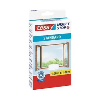 Tesa 55670-00020 Moskitonetz Fenster Weiß