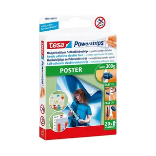 Tesa Powerstrips Poster Posterbuddies
