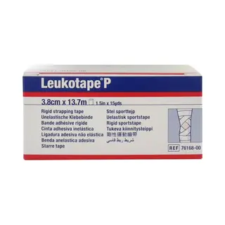 Essity Leukotape P Stijve Kleefband 3, 8 Cm X 13, 7 M